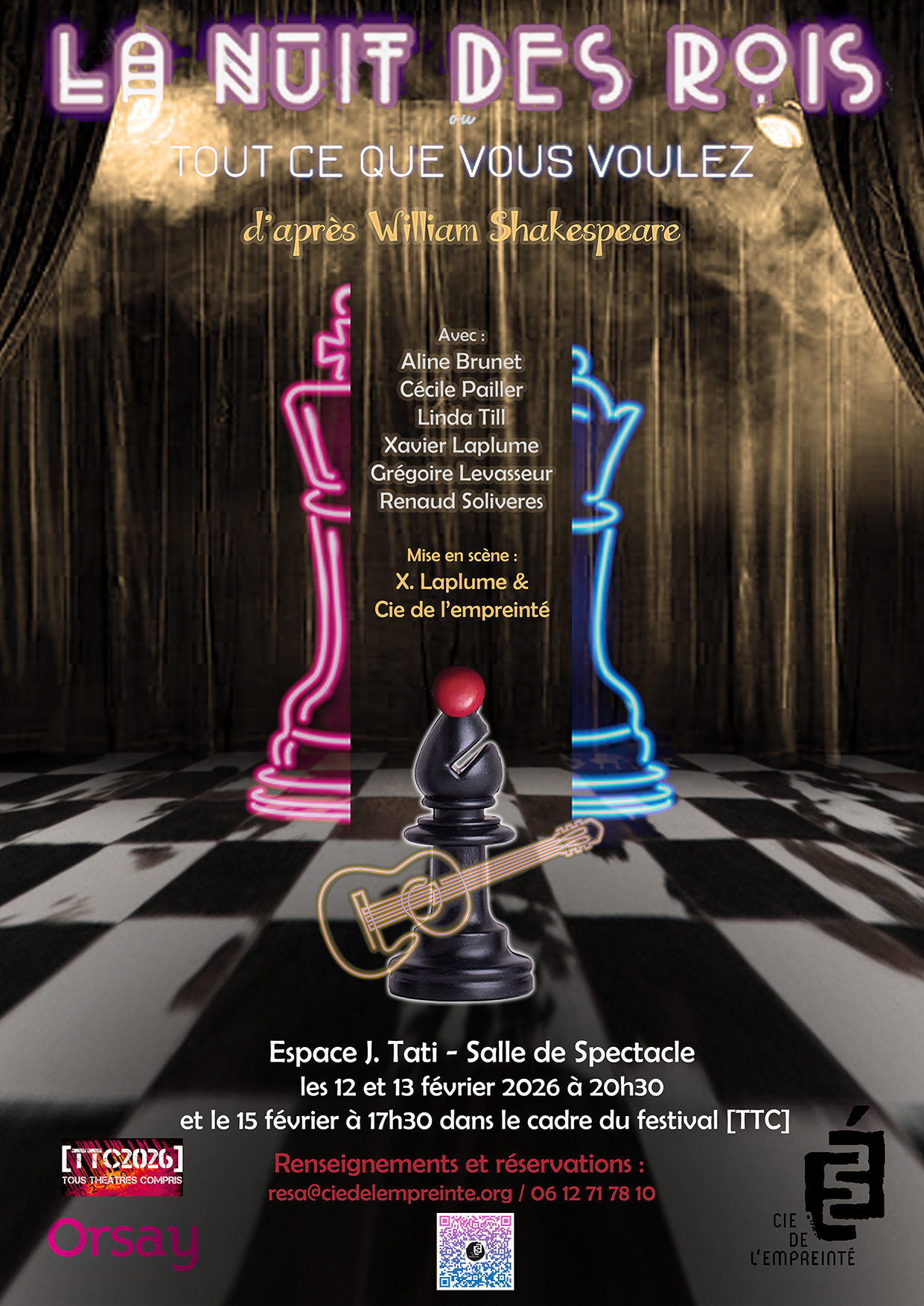 Affiche Nuit des Rois 2026